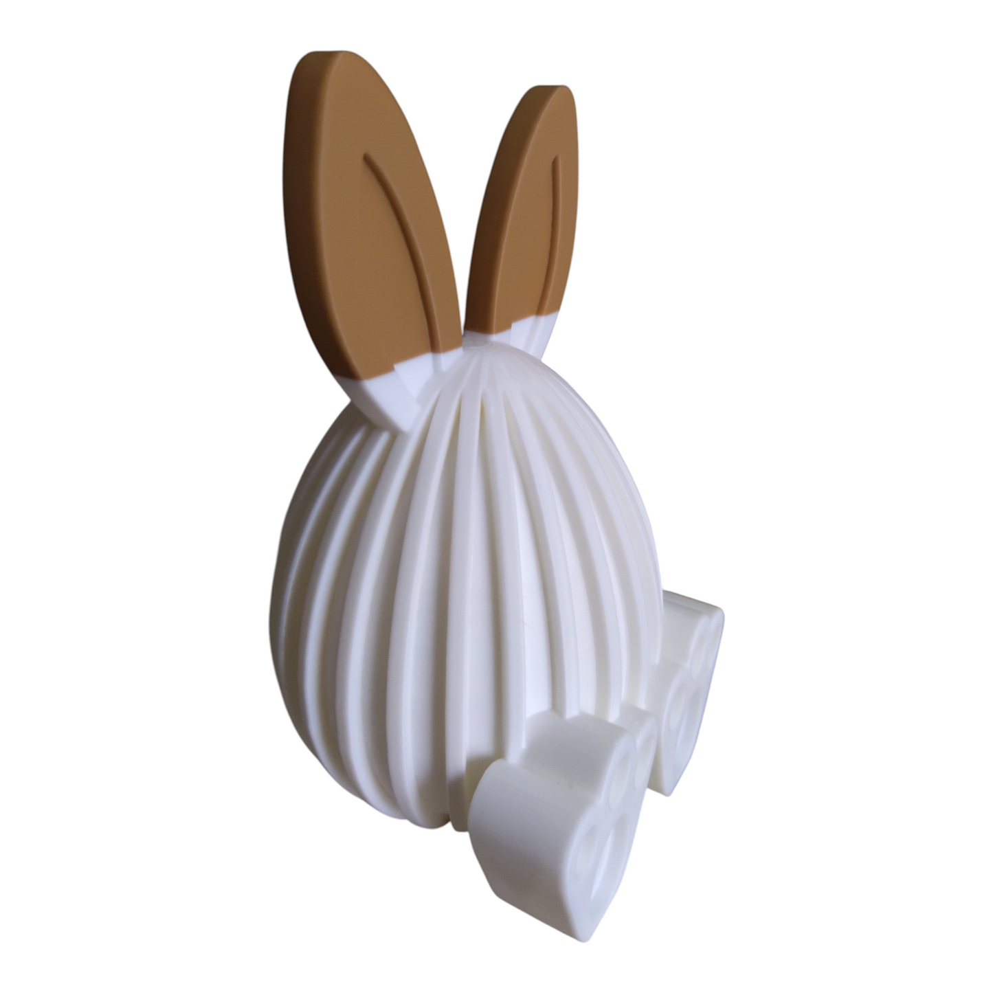 🐰🎨 Lapin Paques Assis Bicolore