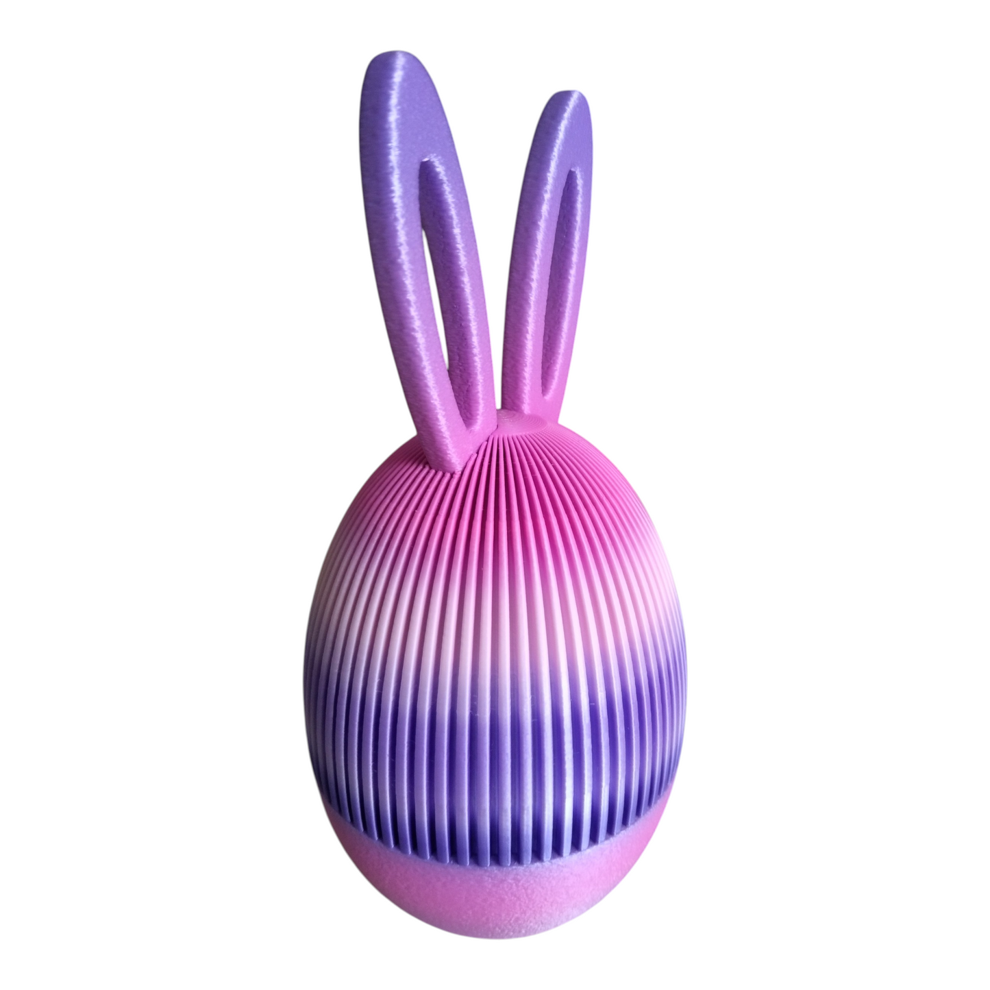 🐰🌈 Boîte Lapin de Pâques Multicolore – Rose & Violet