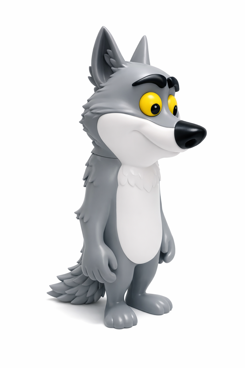 Loup Mal-Aimé – Création 3D (15 cm)