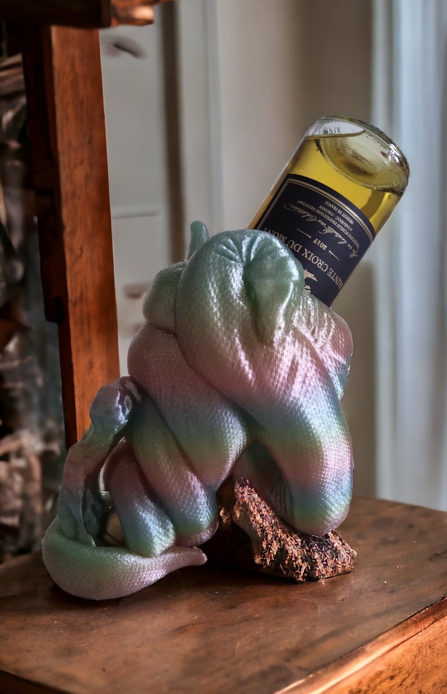 Cobra porte bouteille multi couleur translucide
