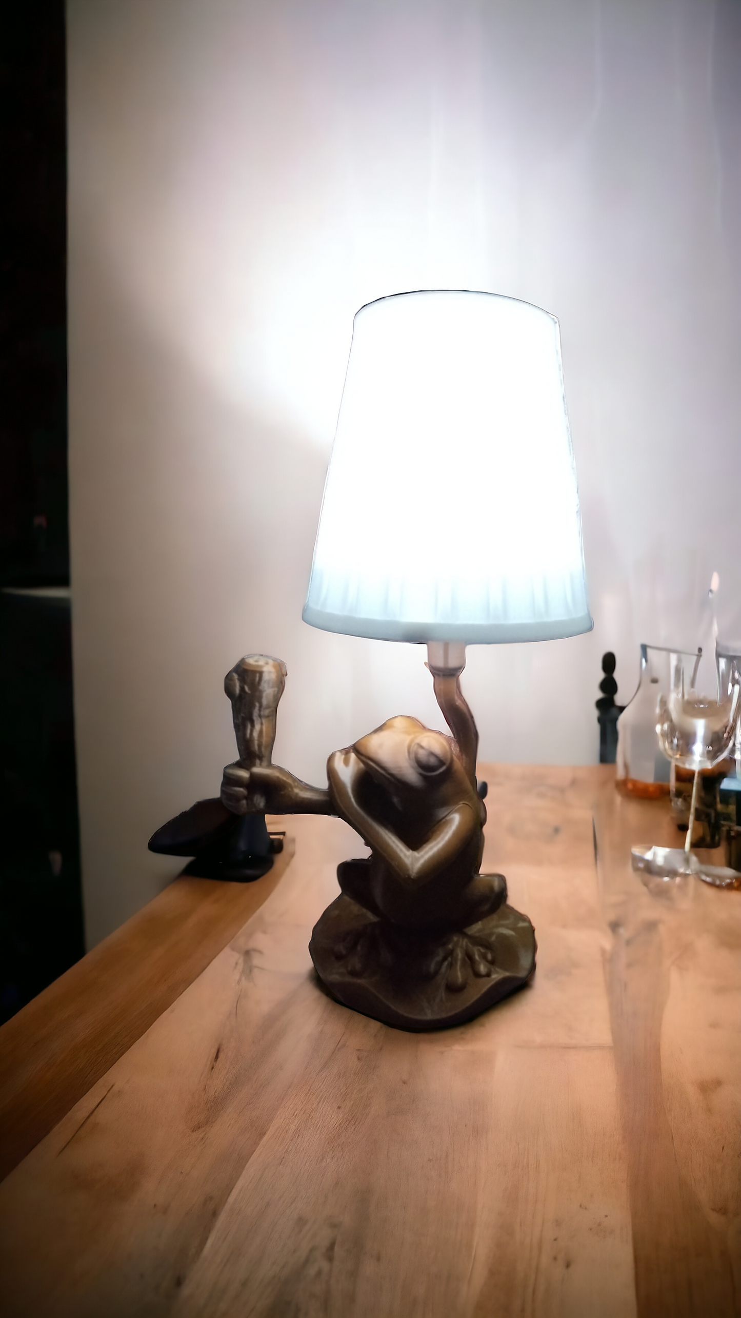 Lampe grenouille