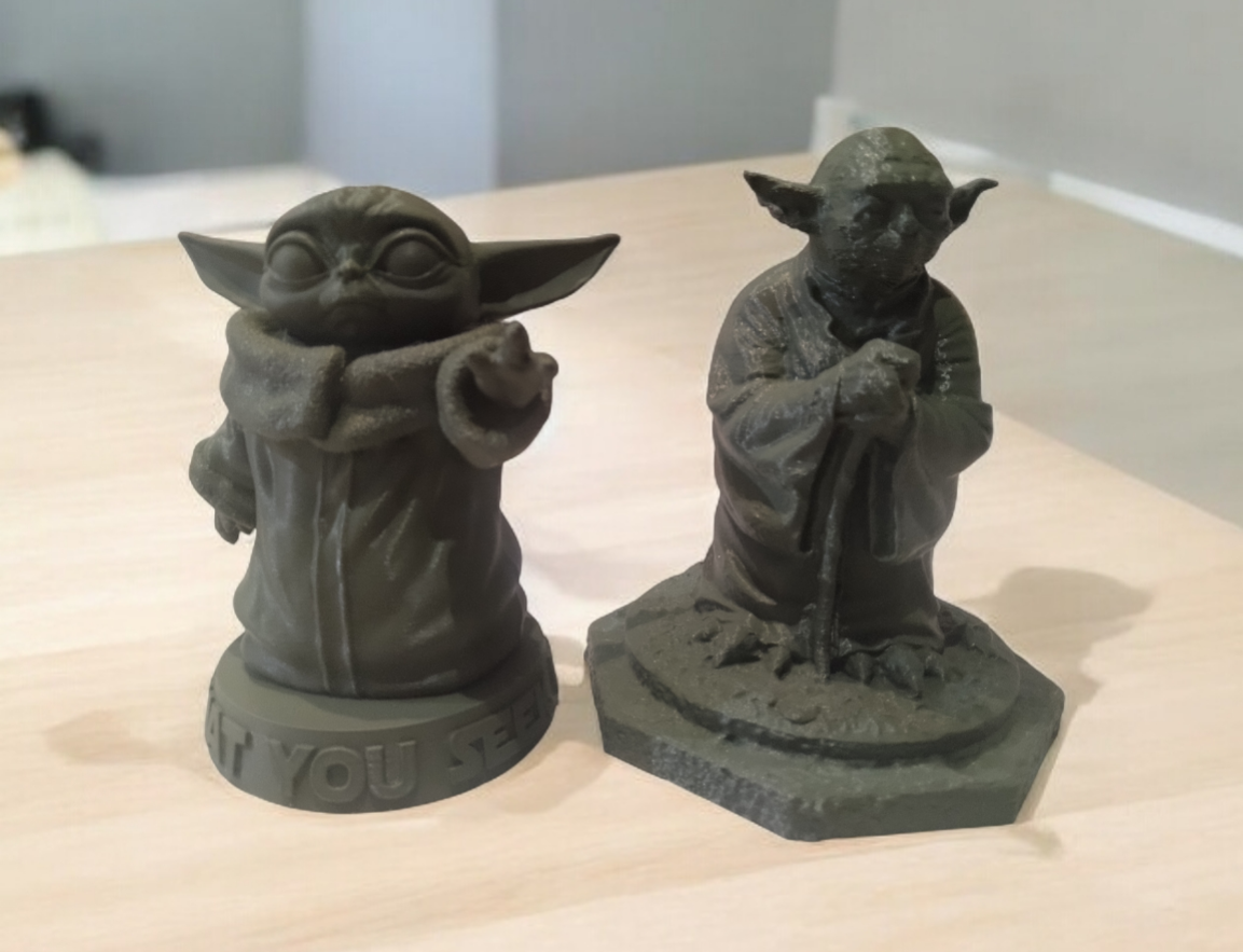 Maitre Yoda et Bébé Yoda