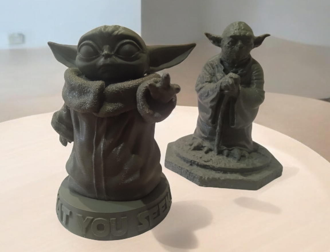 Maitre Yoda et Bébé Yoda
