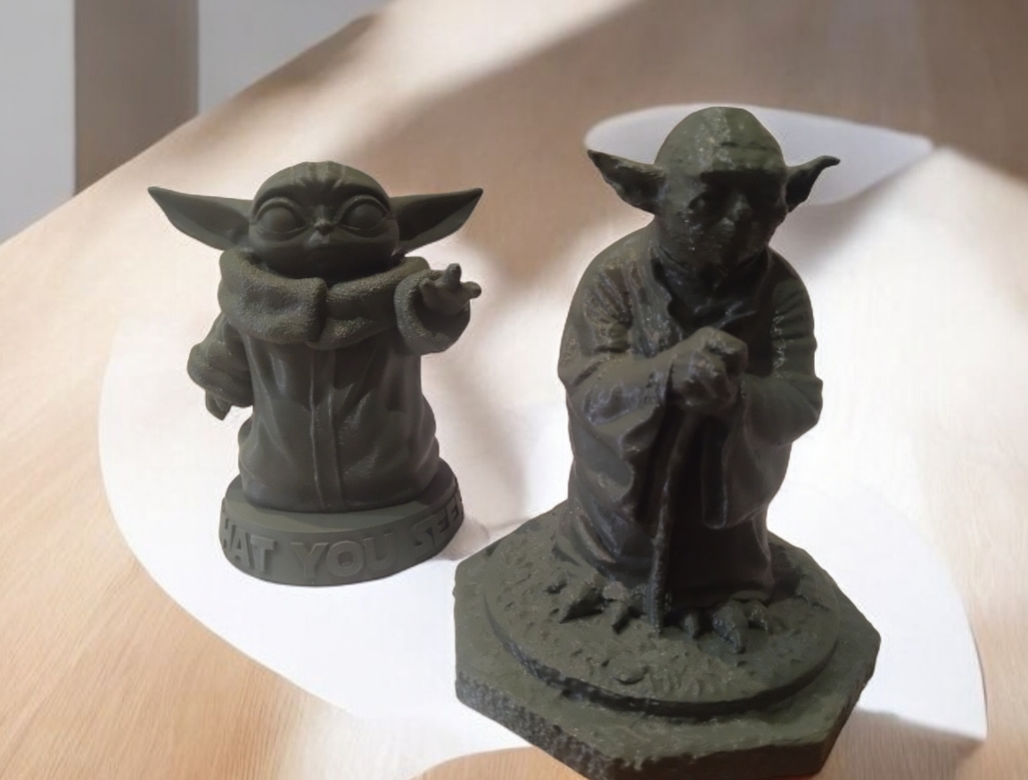 Maitre Yoda et Bébé Yoda
