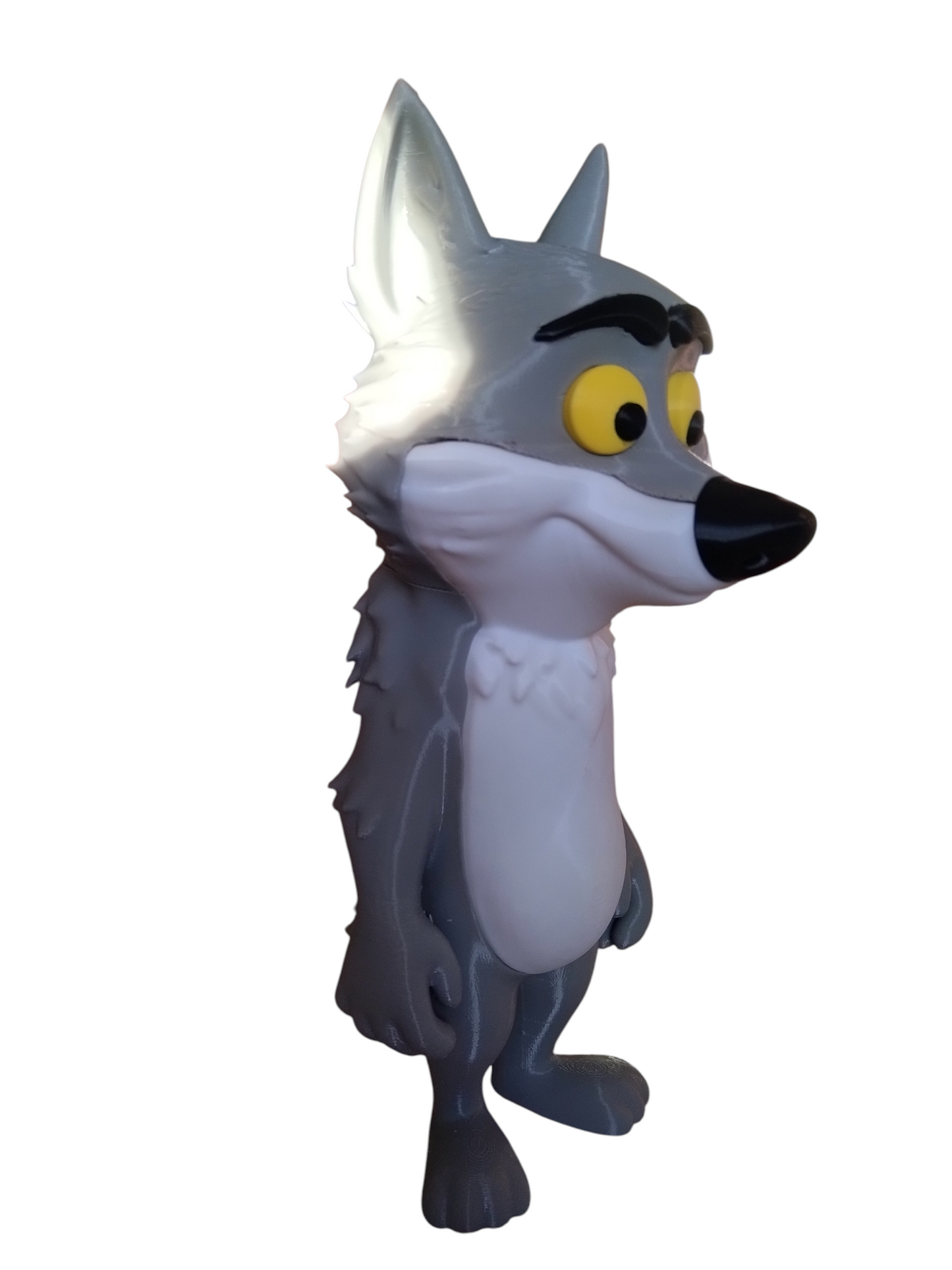 Loup Mal-Aimé – Création 3D (30 cm)