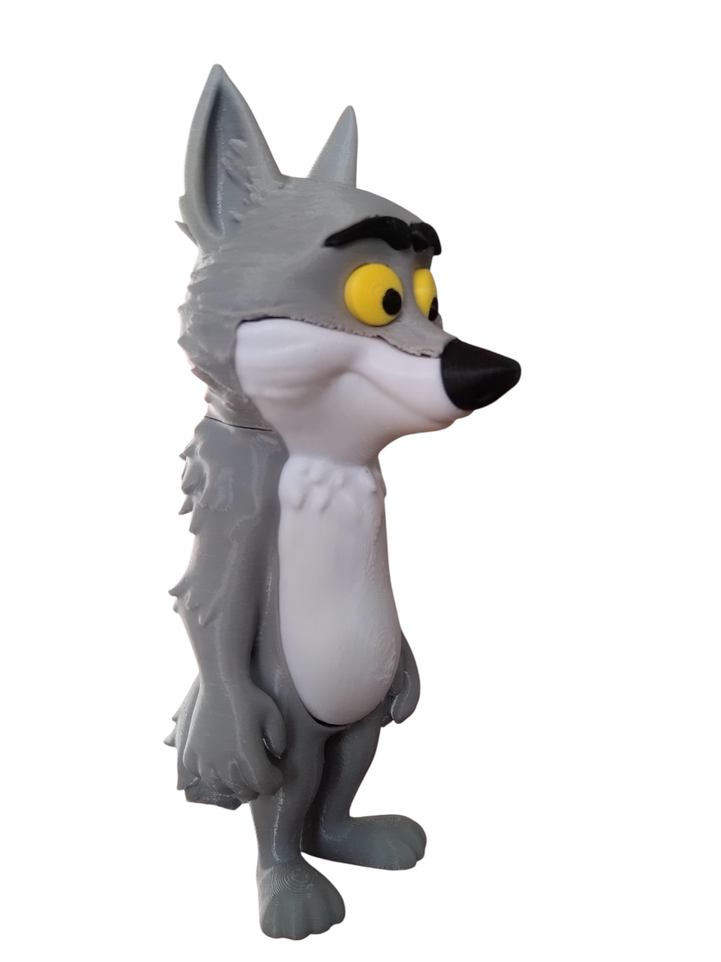 Loup Mal-Aimé – Création 3D (15 cm)