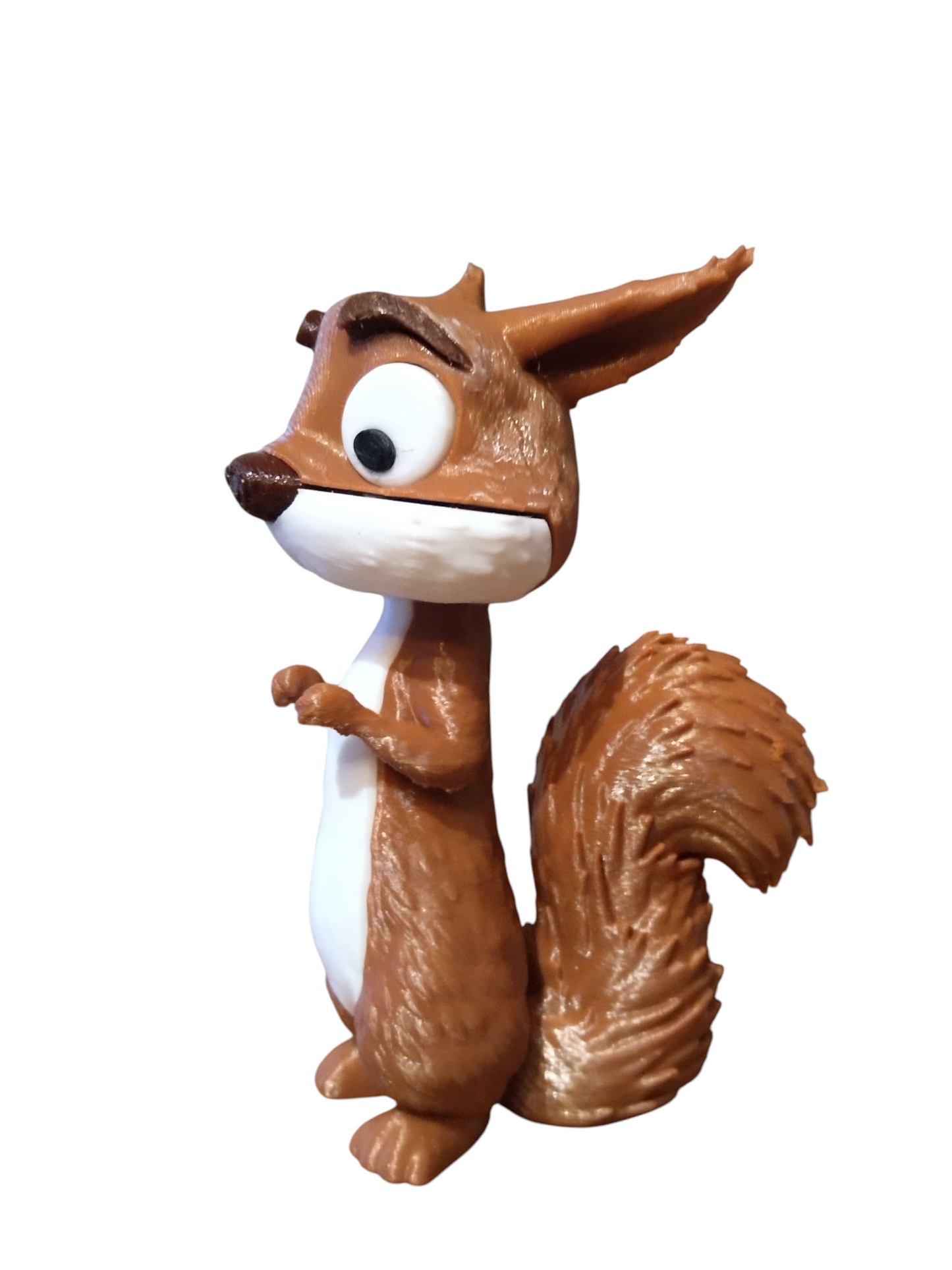 Ecureuil ami du loup Mal-Aimé