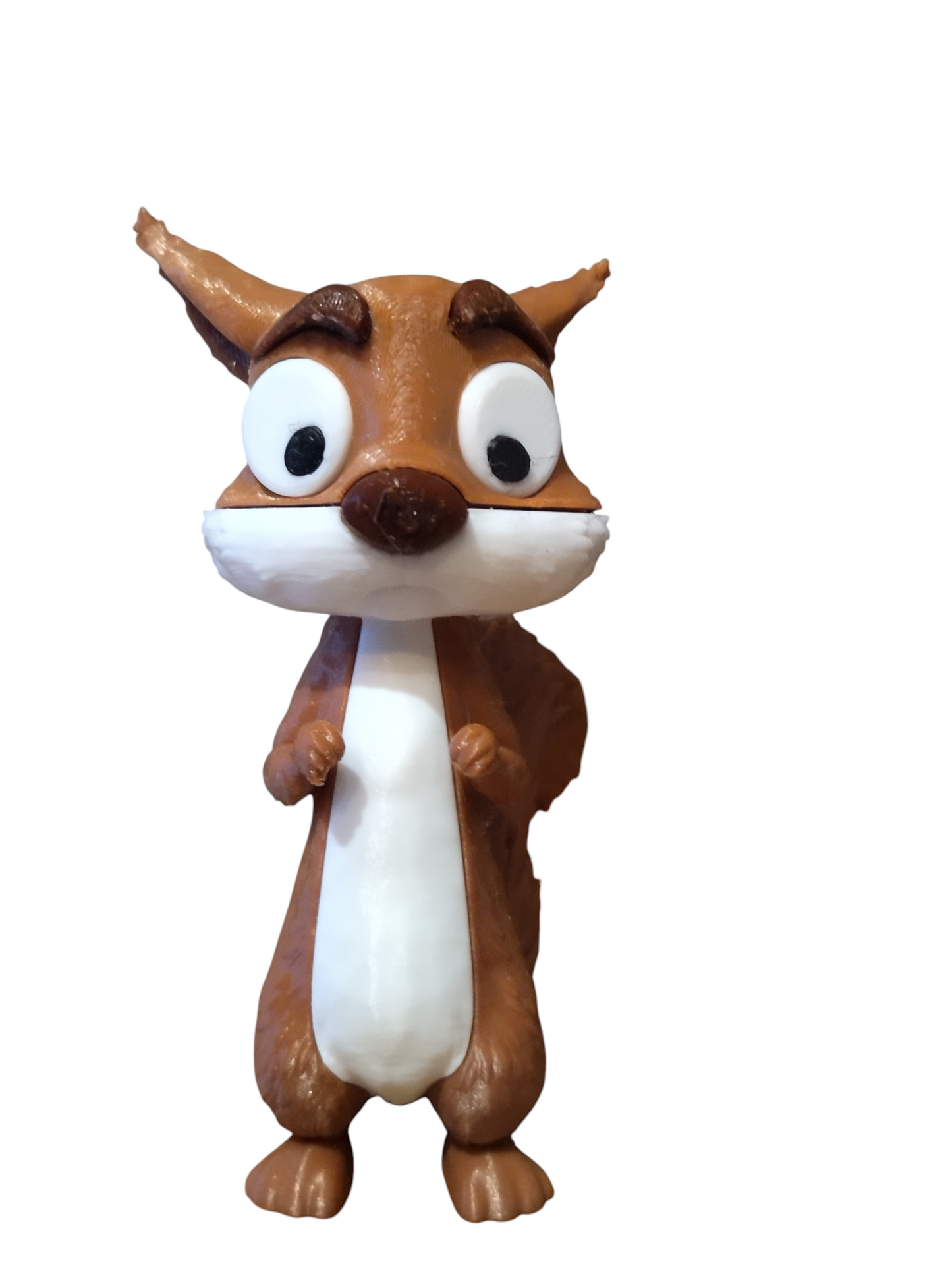 Ecureuil ami du loup Mal-Aimé