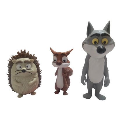 Loup, Hérisson et Écureuil