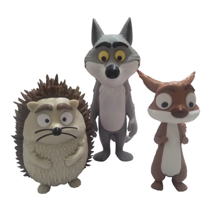 Loup, Hérisson et Écureuil