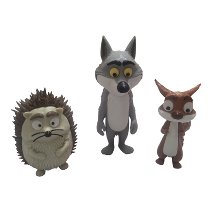 Loup, Hérisson et Écureuil