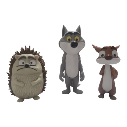 Loup, Hérisson et Écureuil