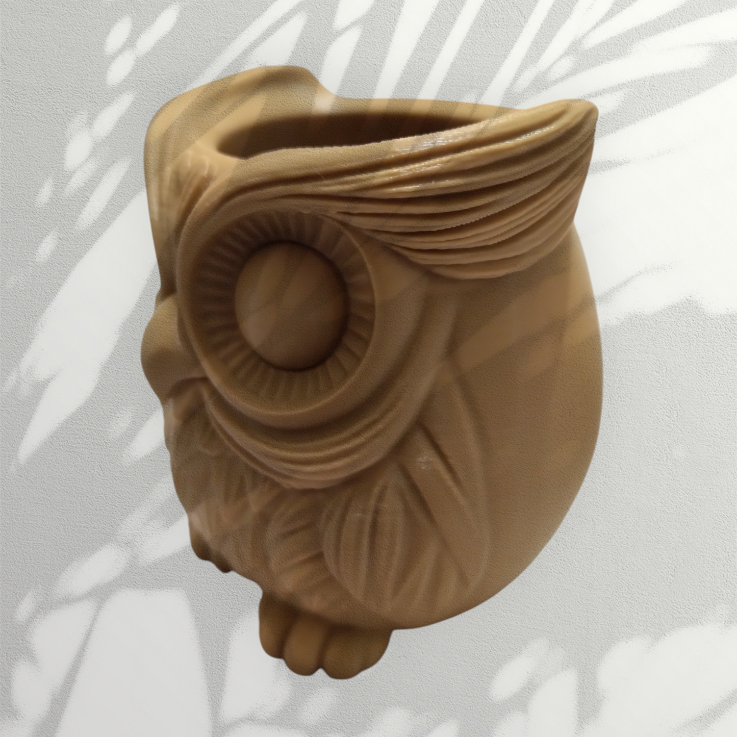 🦉 Petit pot à crayons chouette