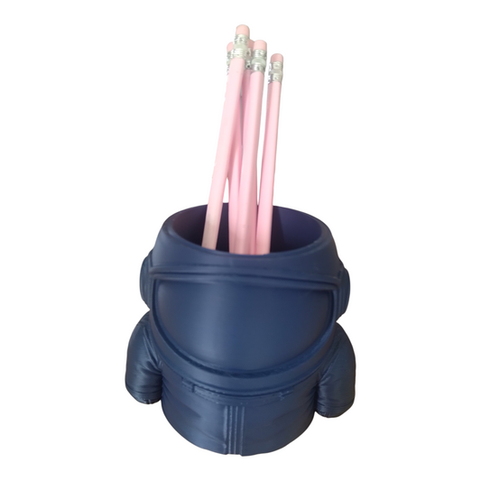Pot à crayons astronaute