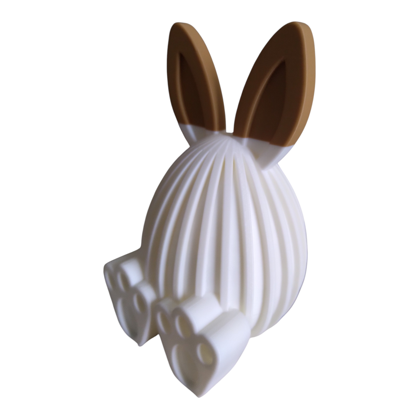 🐰🎨 Lapin Paques Assis Bicolore