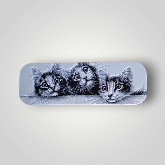 🐱🐱🐱 Trio de Chats – Marque‑page