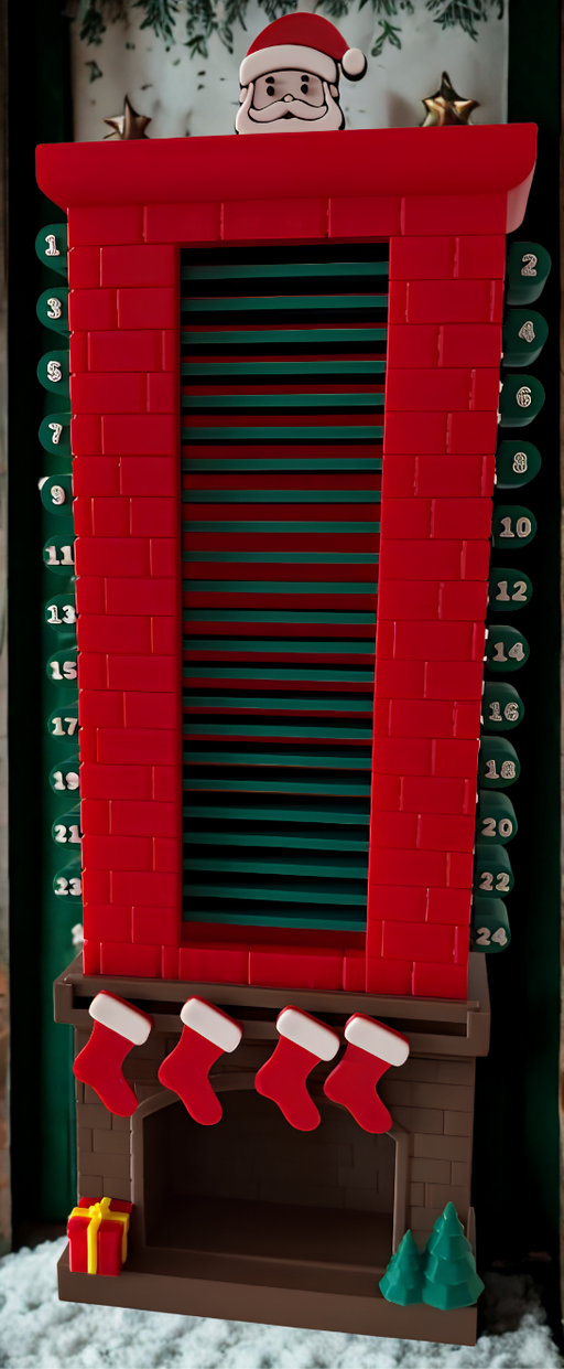 Calendrier de l'Avent Cheminée 3D | La magie de Noël à découvrir chaque jour