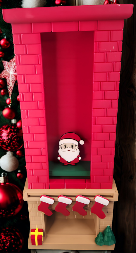 Calendrier de l'Avent Cheminée 3D | La magie de Noël à découvrir chaque jour