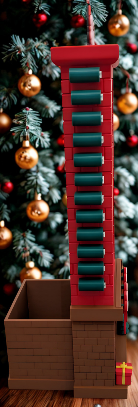 Calendrier de l'Avent Cheminée 3D | La magie de Noël à découvrir chaque jour