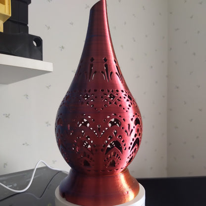 Lampe en Forme de Larme 3D