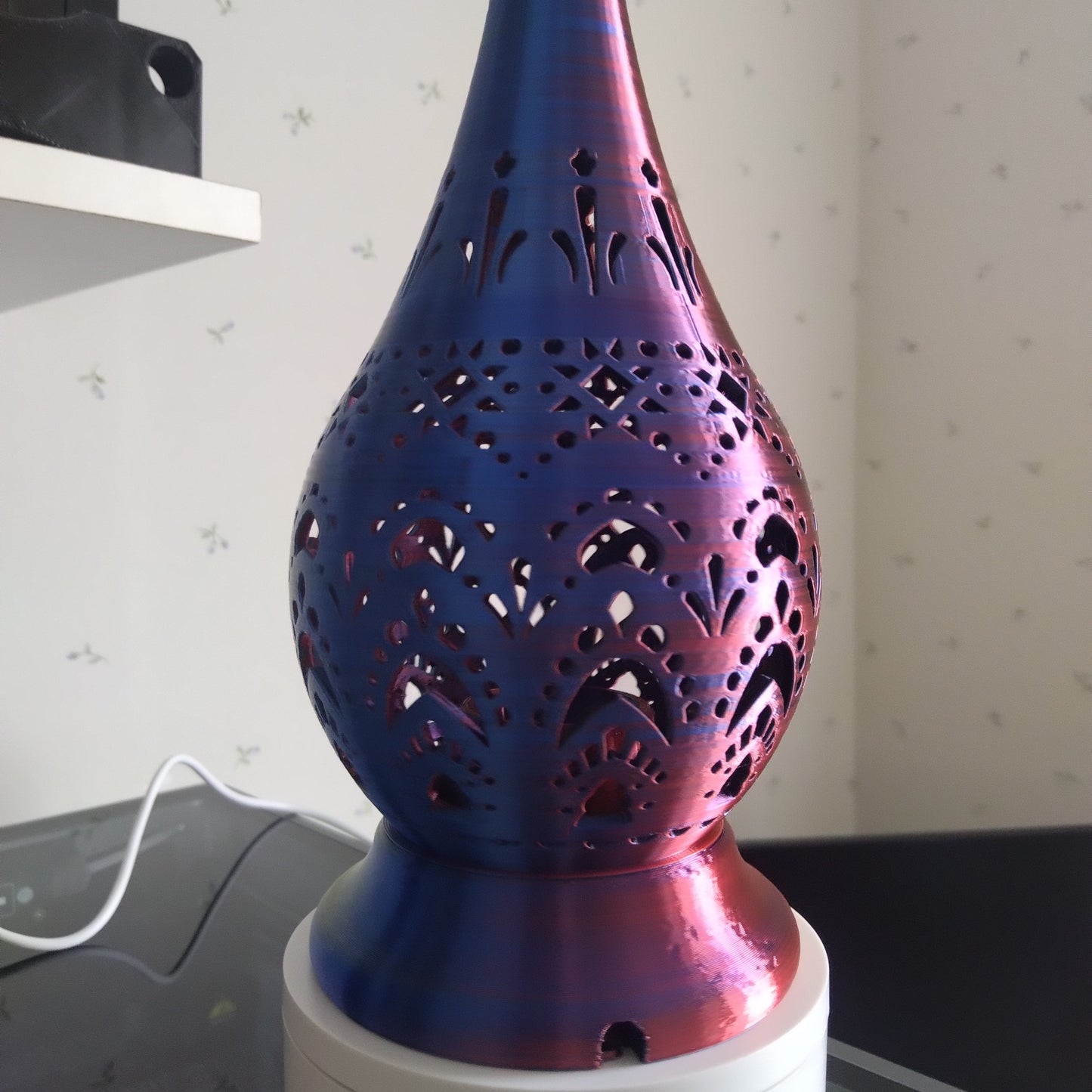 Lampe en Forme de Larme 3D