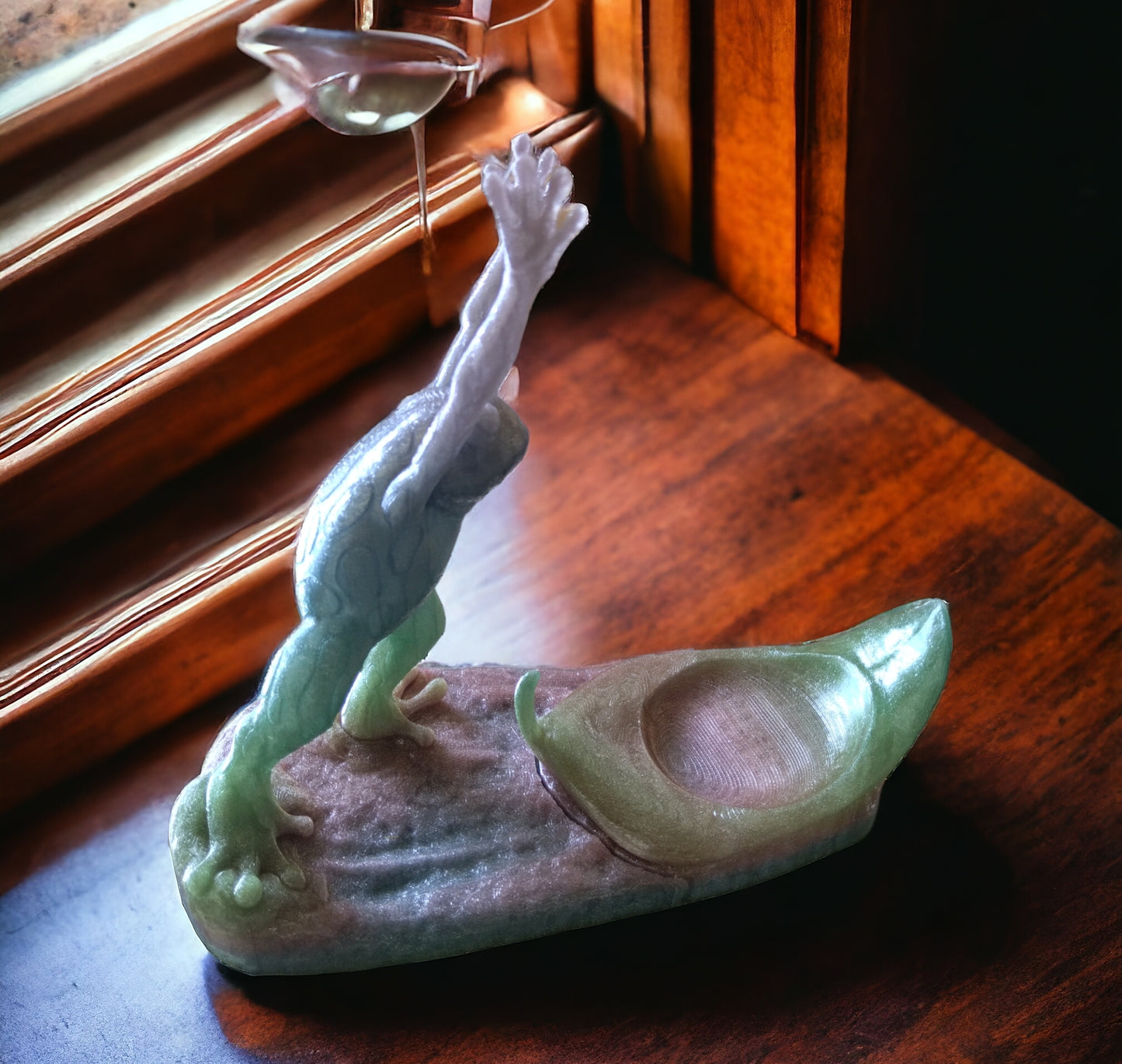 Porte bouteille grenouille