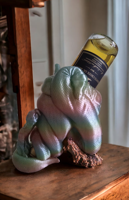 Cobra porte bouteille multi couleur translucide