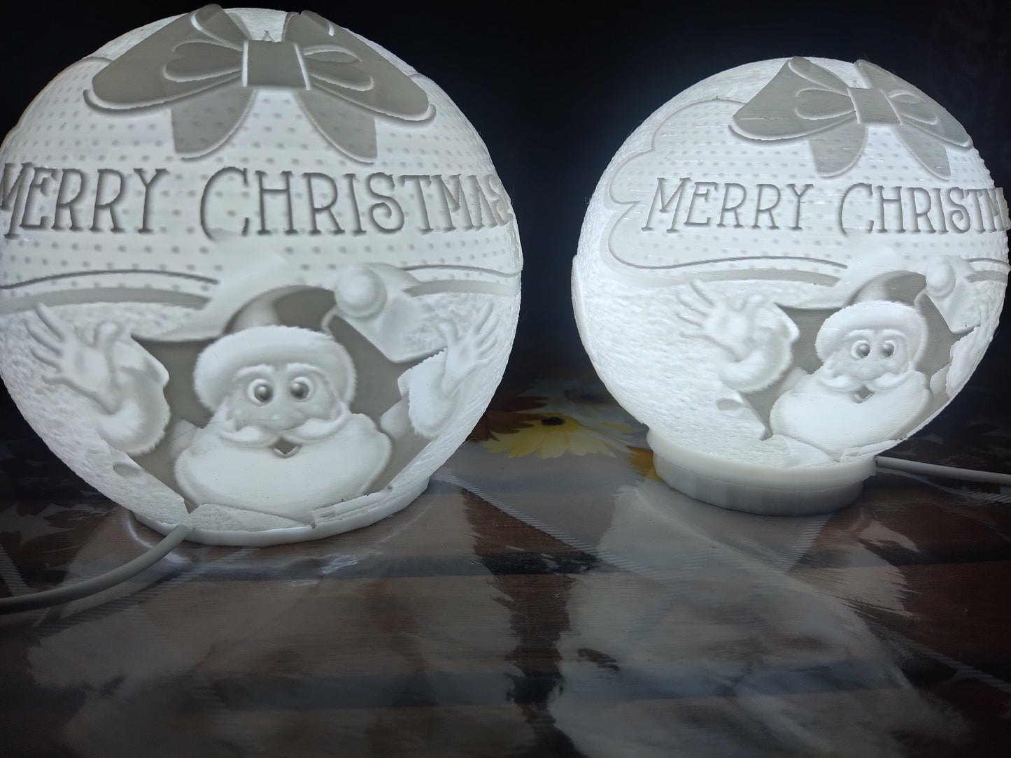 Globe de noel 3D