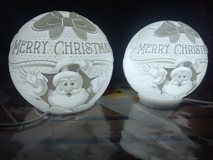 Globe de noel 3D