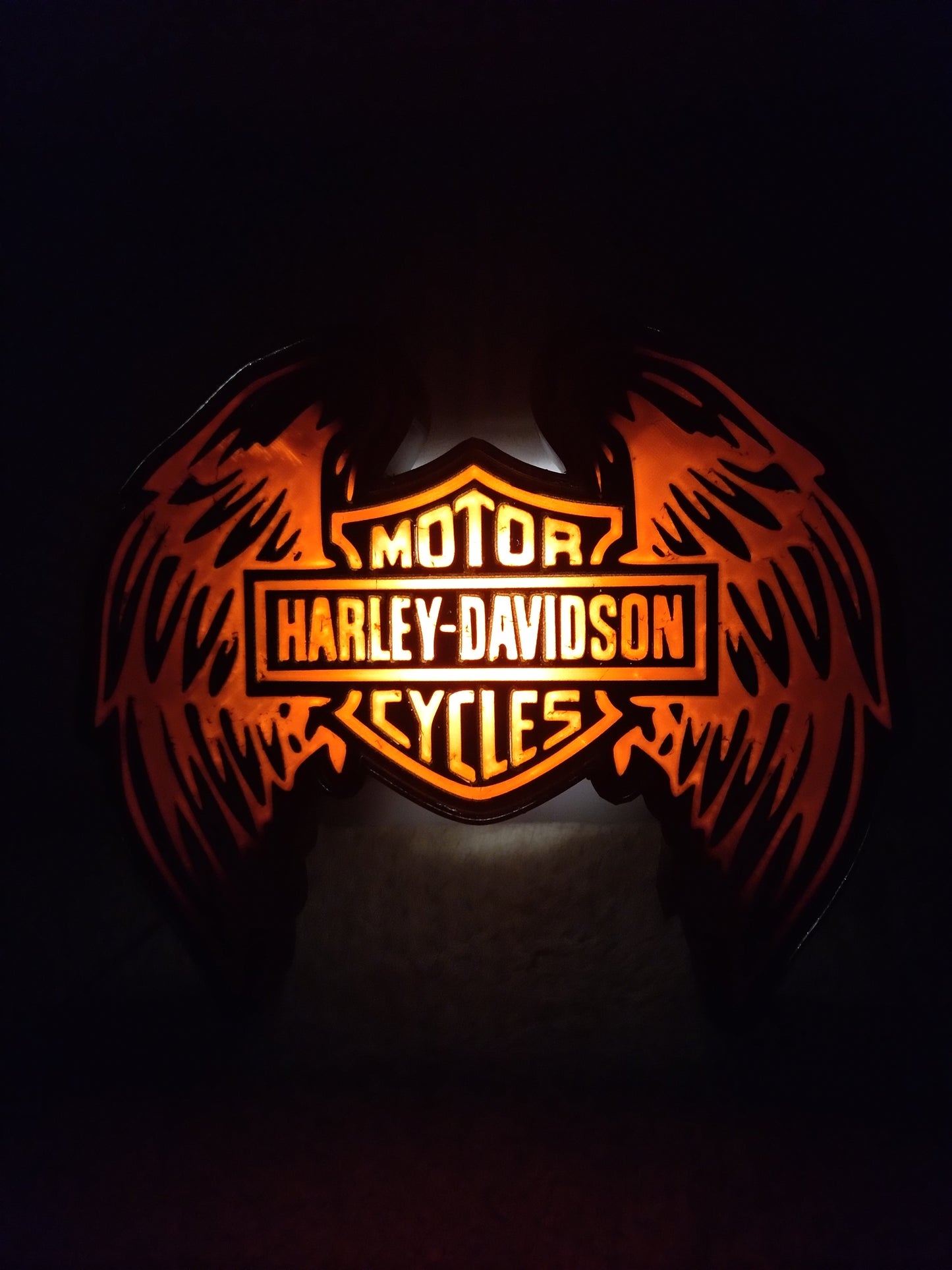 Boite HARLEY DAVIDSON lumineuse