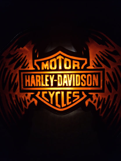 Boite lumineuse HARLEY DAVIDSON