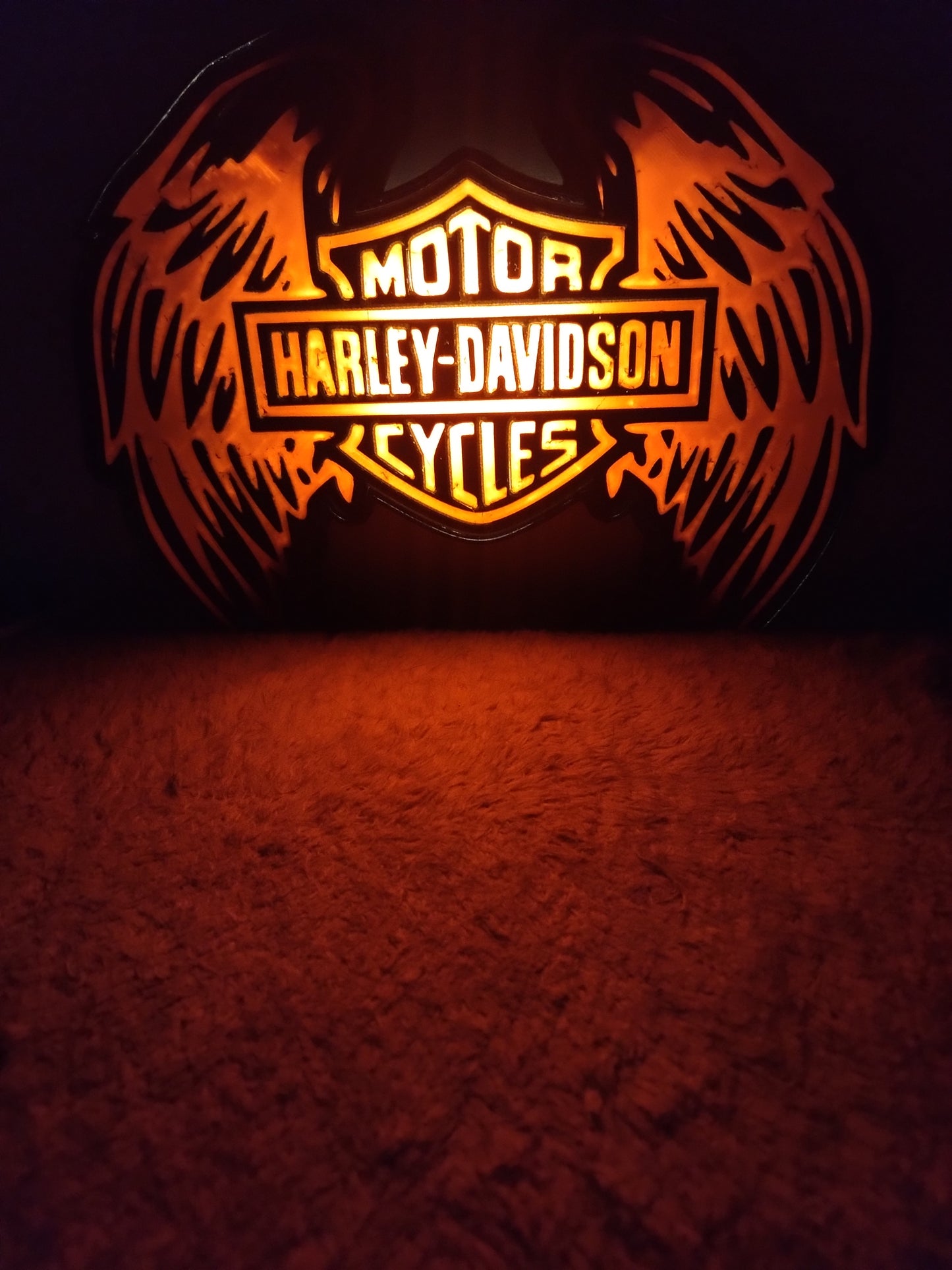 Boite lumineuse HARLEY DAVIDSON