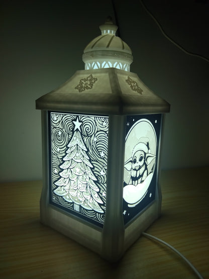 Lampe de noel Artic lumineuse