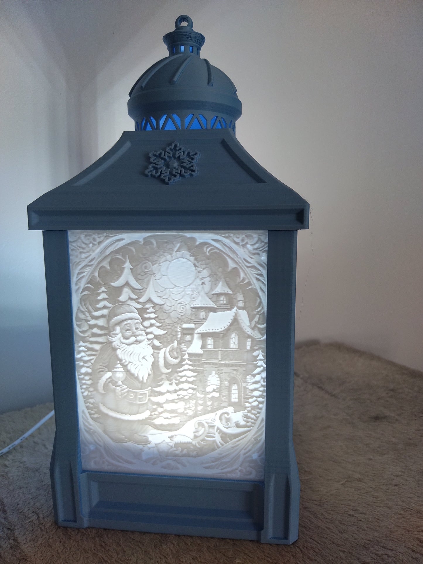 Lantern Santa Clauss