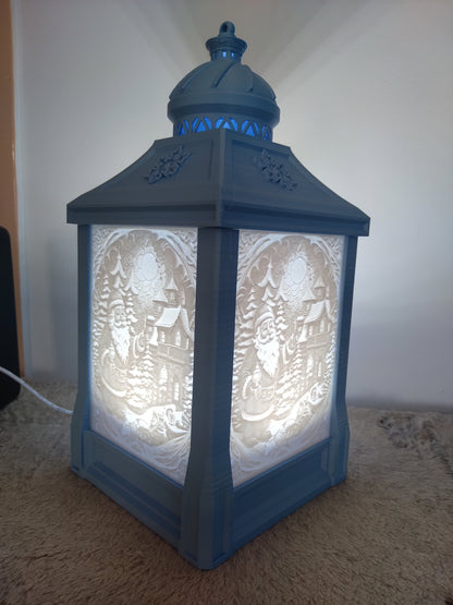 Lantern Santa Clauss