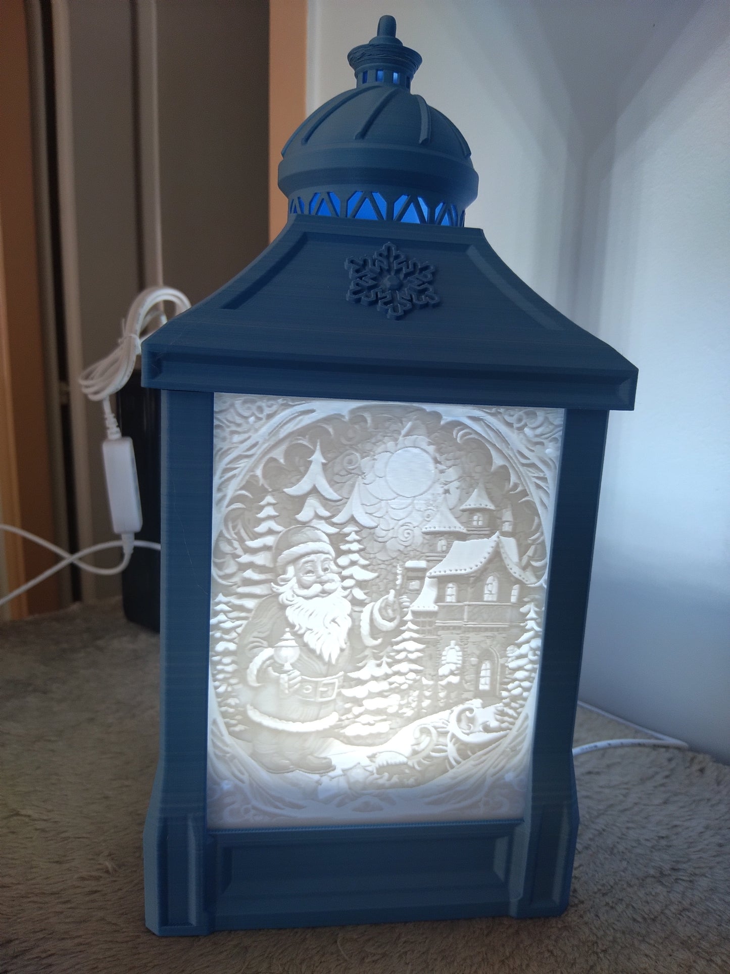 Lantern Santa Clauss