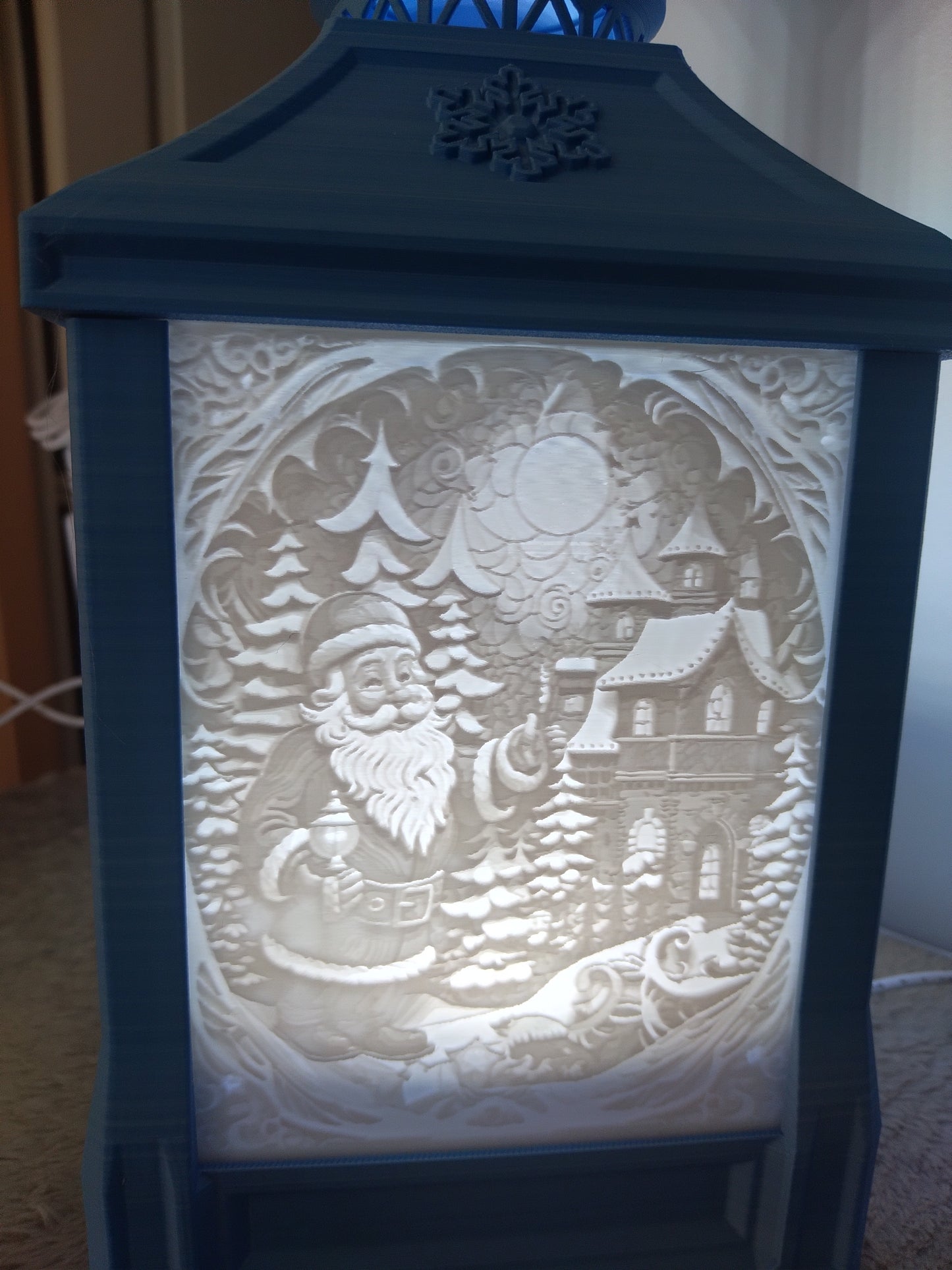 Lantern Santa Clauss