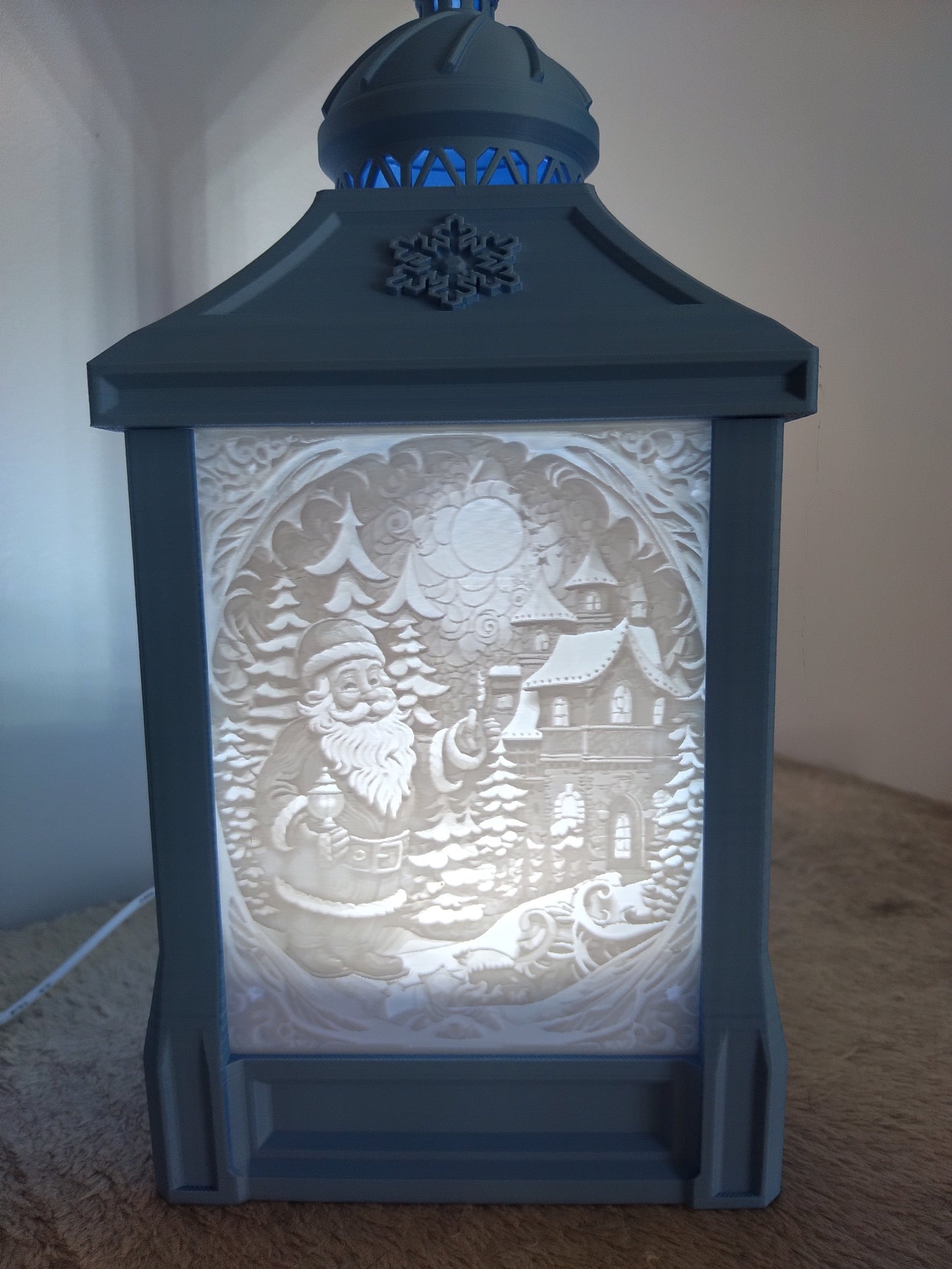 Lantern Santa Clauss