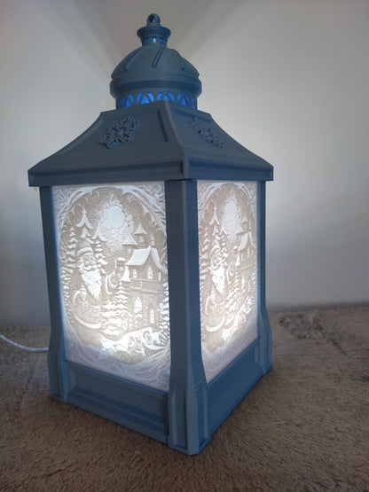 Lantern Santa Clauss