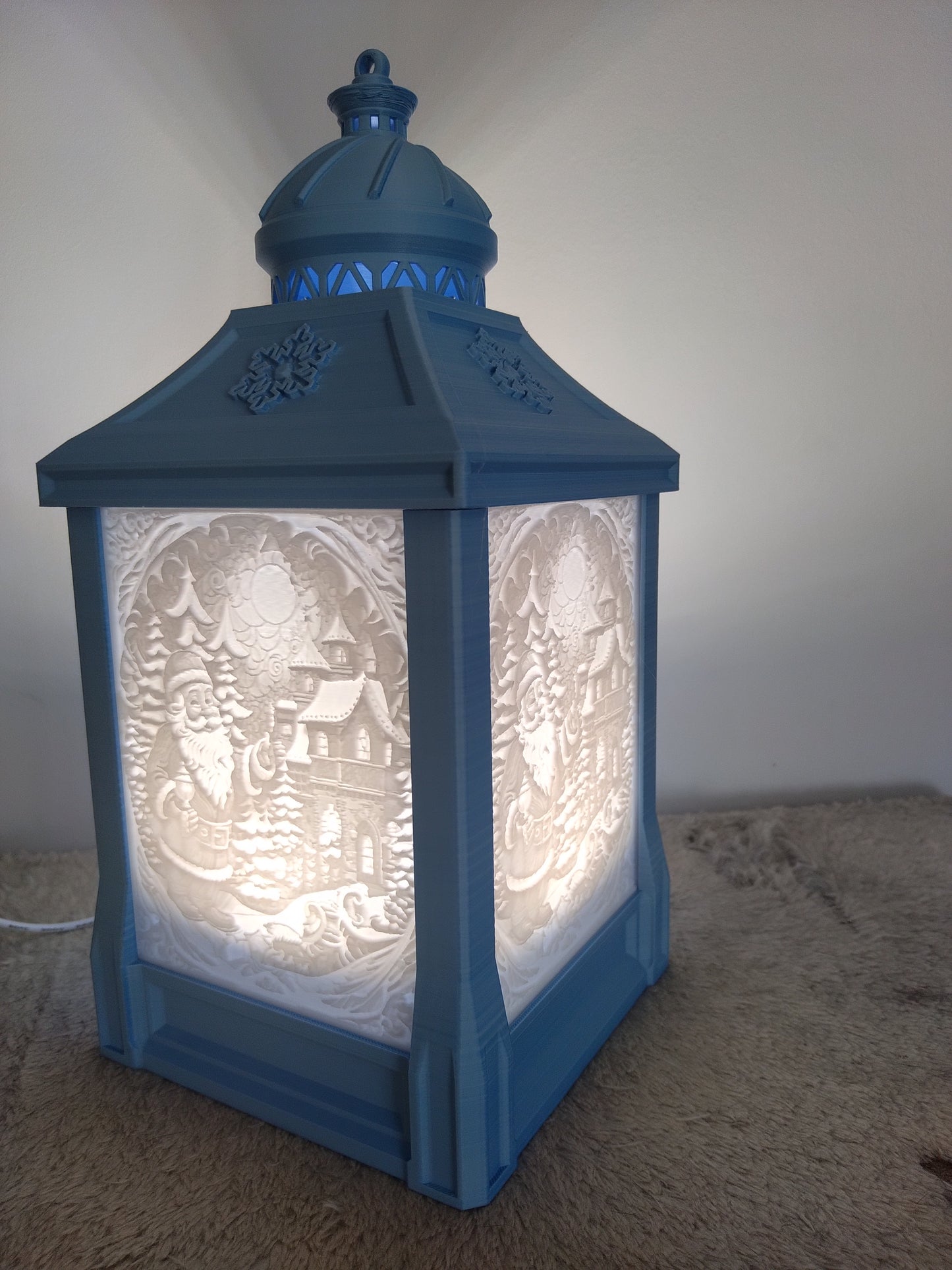 Lantern Santa Clauss