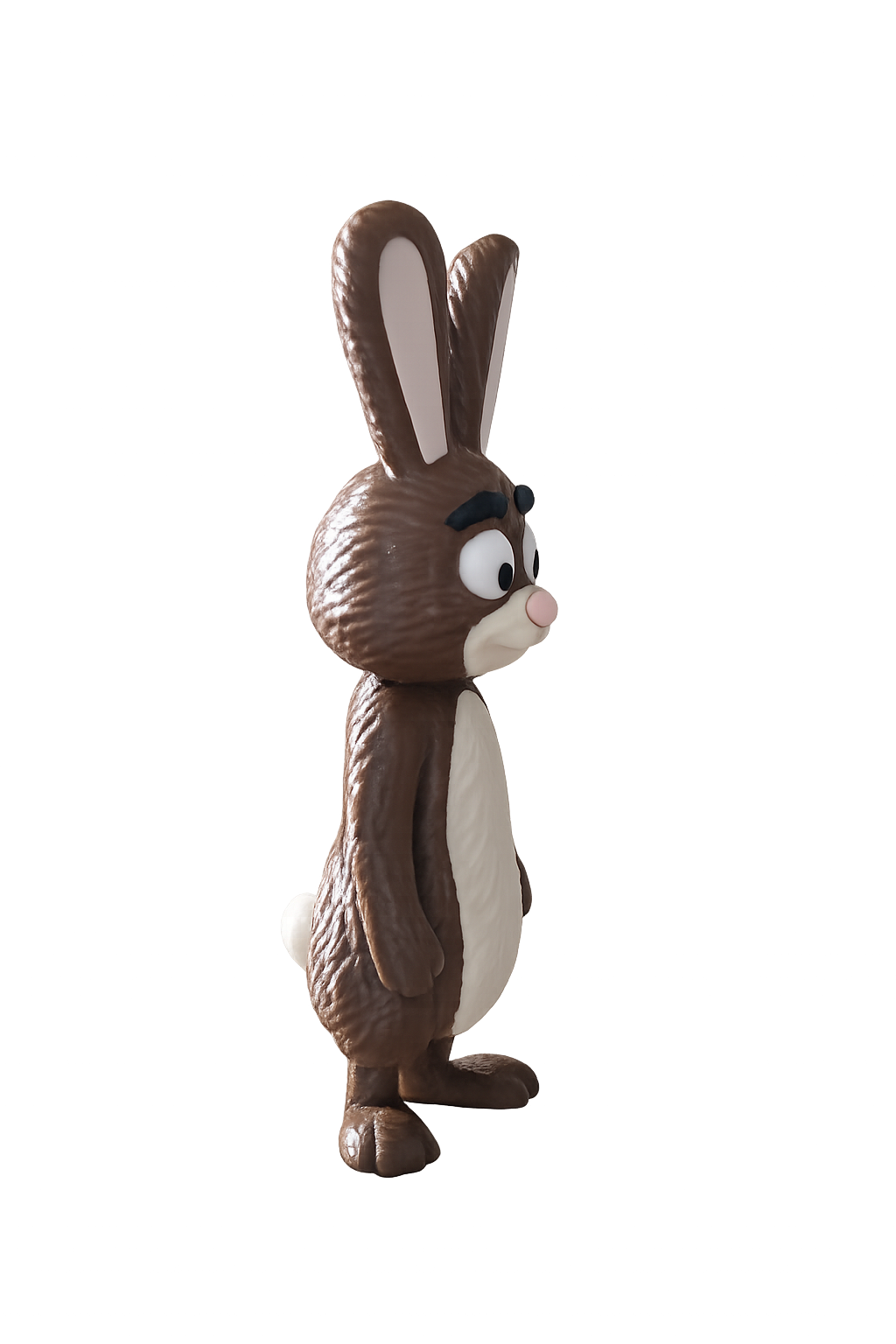 Figurine Lapin ami du loup – Impression 3D – Déco ludique et originale