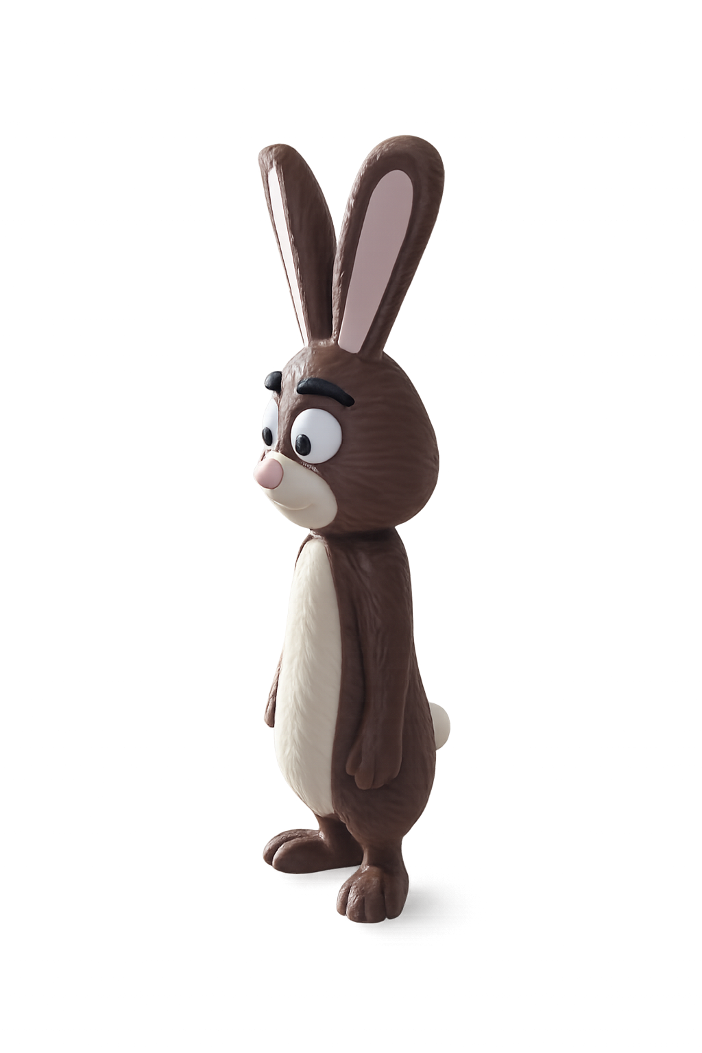 Figurine Lapin ami du loup – Impression 3D – Déco ludique et originale