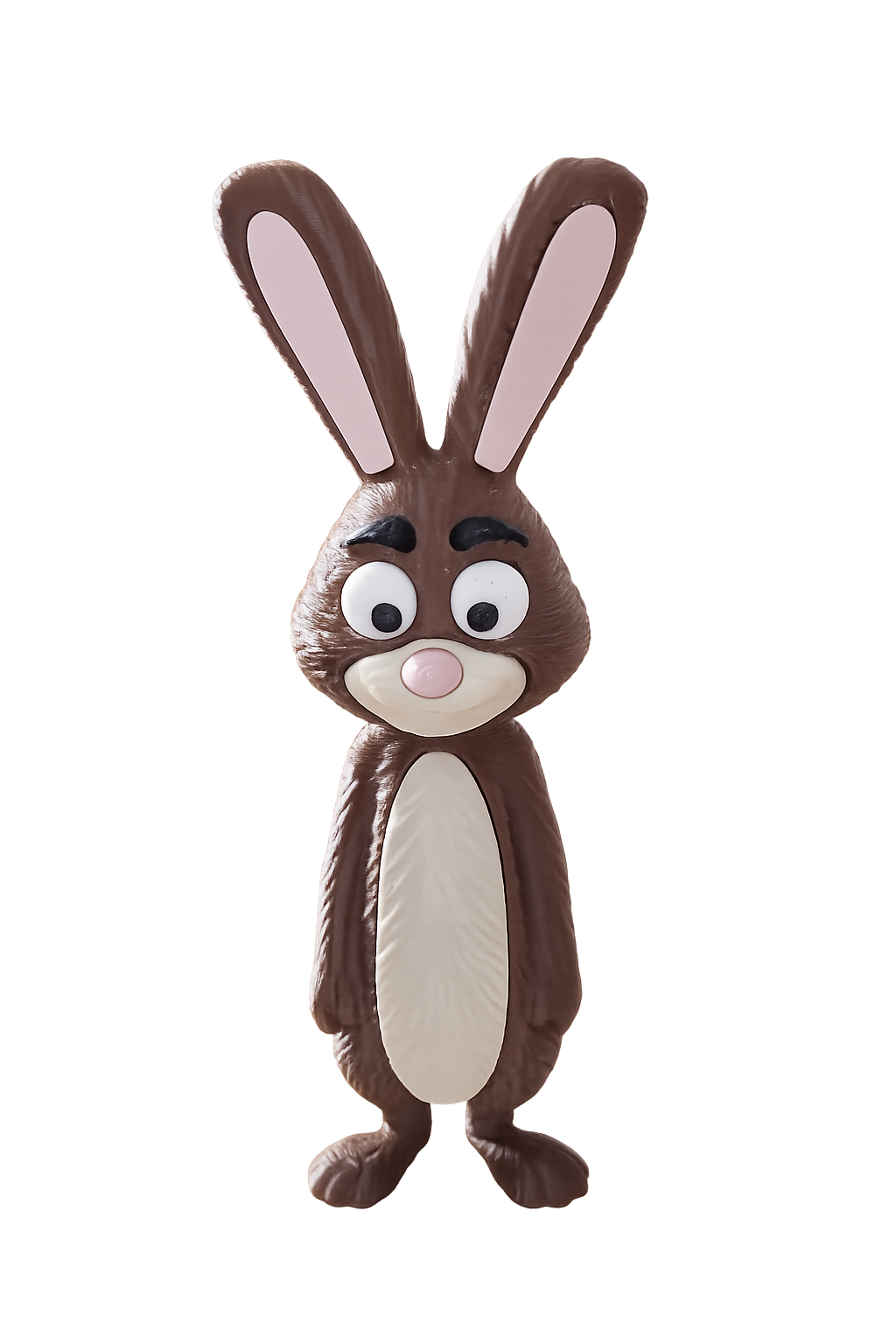 Figurine Lapin ami du loup – Impression 3D – Déco ludique et originale