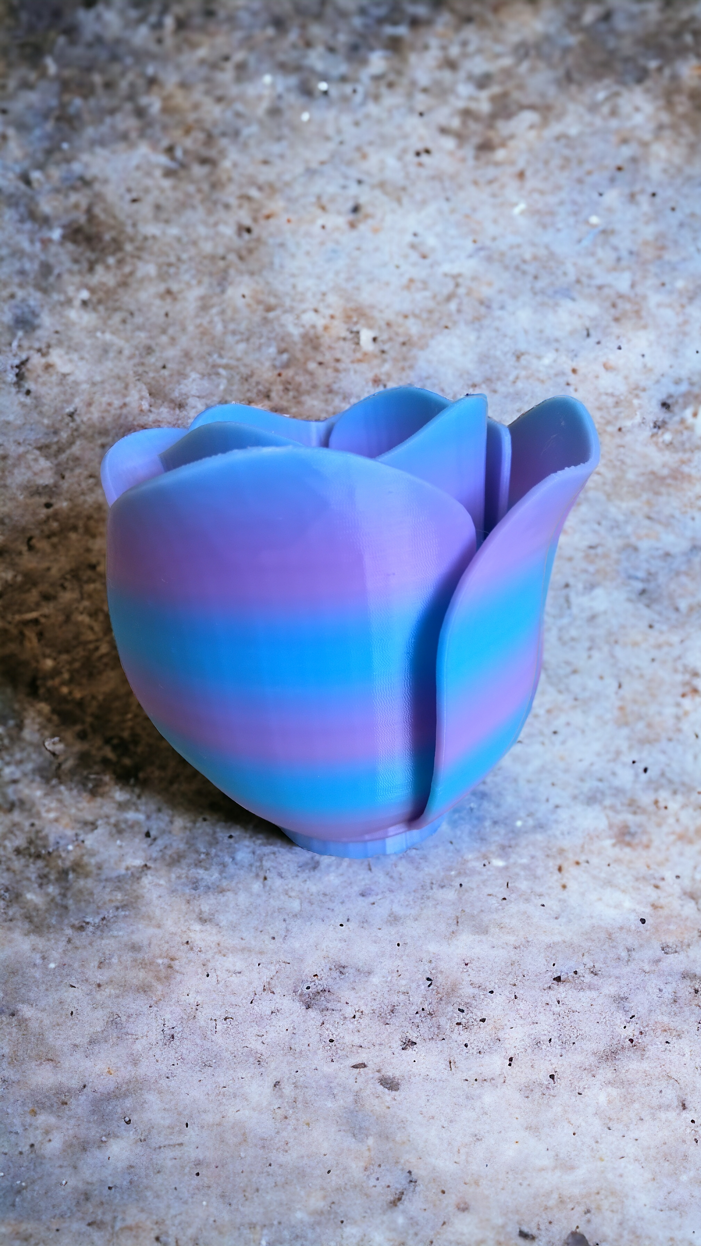 Pot forme de rose