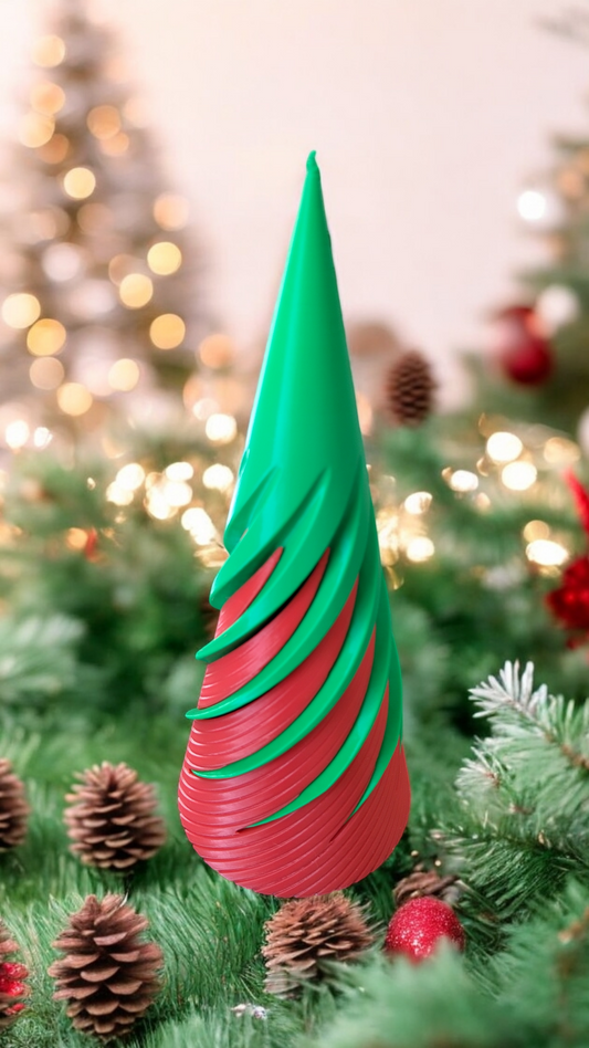 Spiral Christmas tree