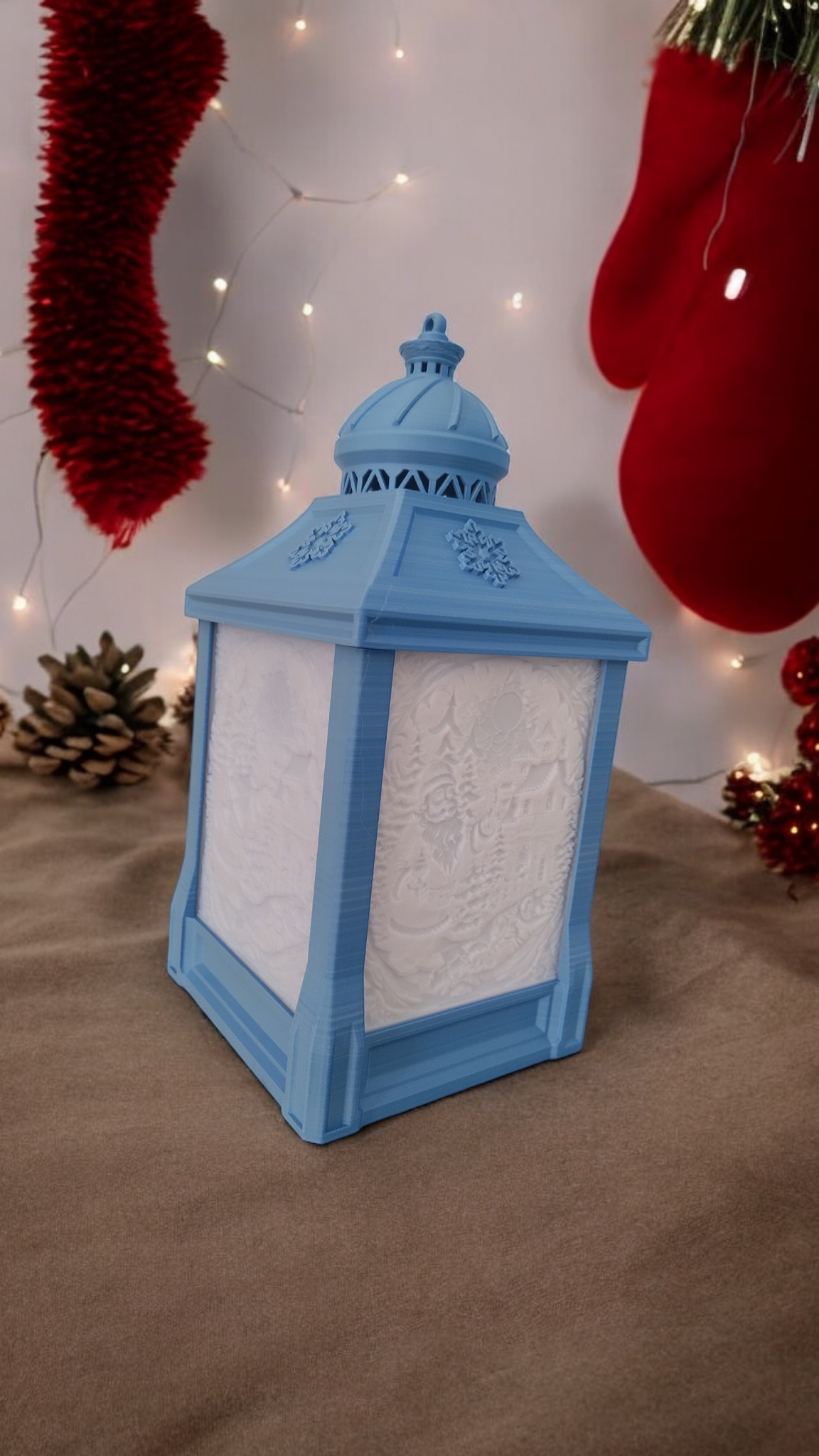 Lantern Santa Clauss