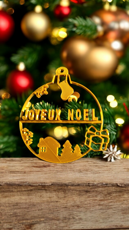 Boule "Joyeux Noel"