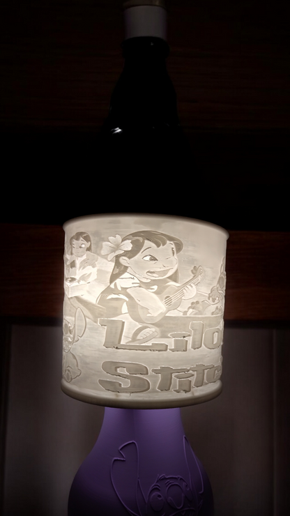 Lampe de chevet Lylo et Stitch