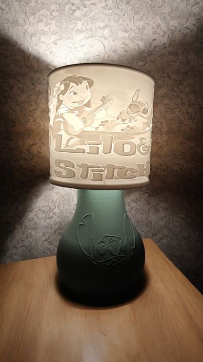 Lampe de chevet Lylo et Stitch