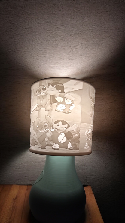 Lampe de chevet Lylo et Stitch